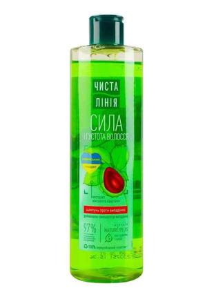 Шампунь 390мл Проти випадіння волосся ТМ Чиста Лінія
