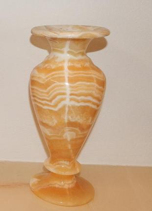 Маленькая ваза оникс мини нежный цвет дизайн интерьера арт объект
