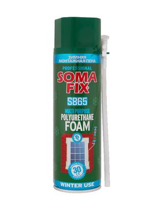 SOMA FIX Пена монтажная ручная, 500 мл, зима S865