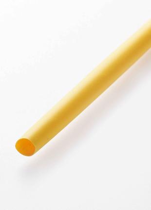 Термоусаживаемая трубка 1мм желтый (пак 1м*30шт)