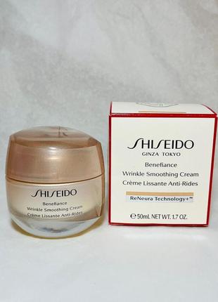 Оригінал крем для обличчя shiseido benefiance wrinkle smoothin...