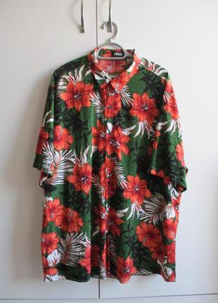Jogal (3xl) рубашка гавайка мужская