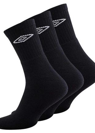 Umbro шкарпетки утепленні  високі чоловічі чорні.3 пари.