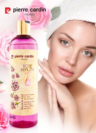 🔥Pierre cardin shower gel 400 ml rose beauty -гель для душа Роза