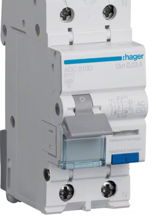 Дифавтомат Hager ADC910D