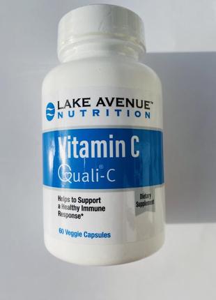 Lake avenue nutrition витамин c quali-c, 1000 мг,