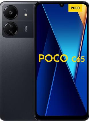 Смартфон Xiaomi Poco C65 6/128GB Dual Sim Black EU_