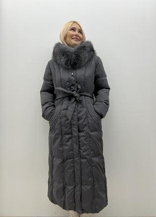 Женское пуховое пальто decently последний размер