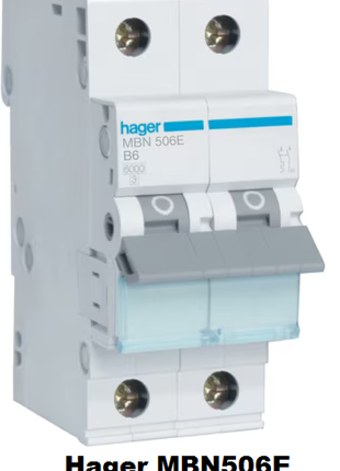 Автоматичний вимикач Hager MBN506E