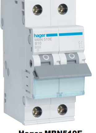 Автоматичний вимикач Hager MBN510E