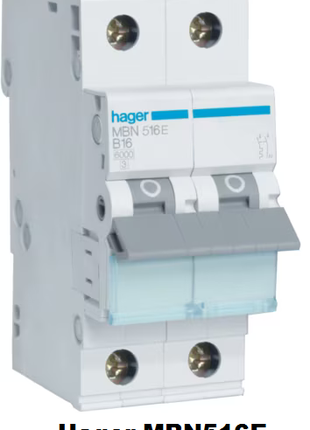 Автоматичний вимикач Hager MBN516E