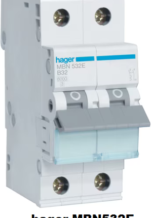 Автоматичний вимикач Hager MBN532E