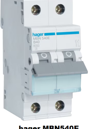 Автоматичний вимикач Hager MBN540E