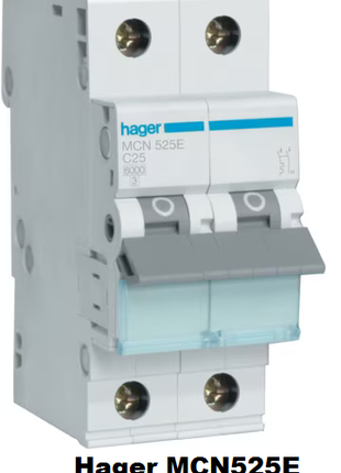 Автоматичний вимикач Hager MCN525E
