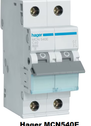 Автоматичний вимикач Hager MCN540E