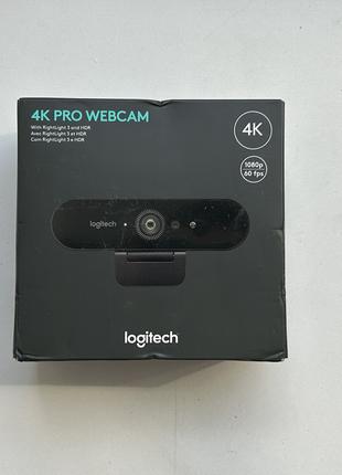 Топова веб-камера Logitech 4K Pro (BRIO)