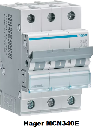 Автоматичний вимикач Hager MCN340E
