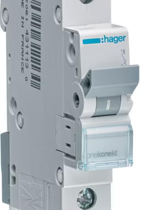 Автоматичний вимикач Hager MCN163E