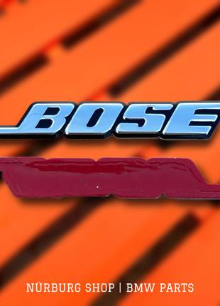Шильдик эмблема BOSE на динамики наклейка