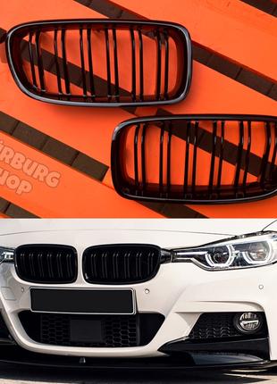М Performance решетка радиатора BMW 3 серии F30 F31 ноздри с д...