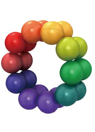 Головоломка антистресс Rainbow Puzzle Balls
