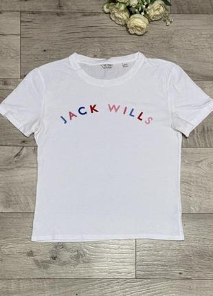 Белая футболка jack wills, р.s
