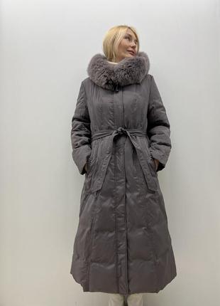 Жіноче зимове пухове пальто decently