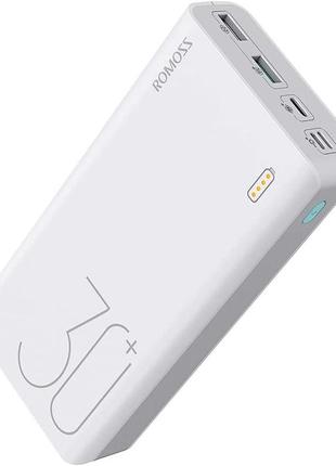 В наявності  павербанк romoss 30000mah sense 8+