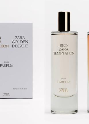 Набор zara red temptation and golden decade
