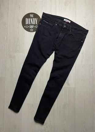 Мужские стильные джинсы tommy hilfiger, размер 34-36 (l-xl)