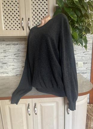 Кашемировый свитер большой размер