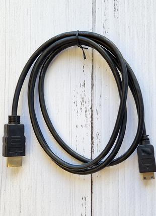 Кабель HDMI-micro to HDMI 1.5 метра черный