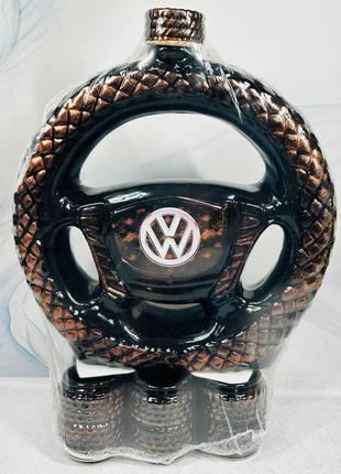 Набір керамічний коньячний для спиртного Руль Volkswagen та 6 ...
