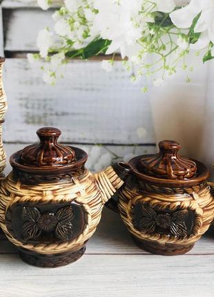 Керамический чайный набор Керамклуб Лоза