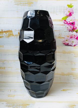Напольная ваза Мила черная h 44см