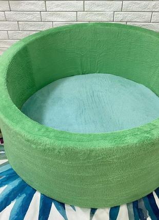 Детский игровой сухой бассейн 100х40 см "Салатовый №2"