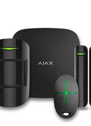 Комплект бездротової сигналізації Ajax StarterKit Plus black з...