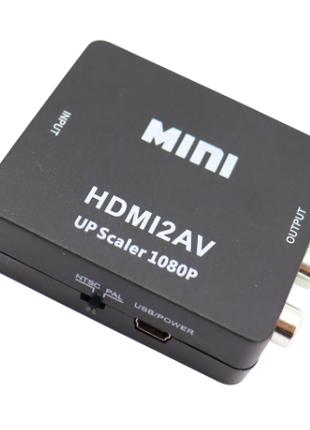 Конвертер видео HDMI в AV / с HDMI на AV RCA (тюльпаны),Преобр...