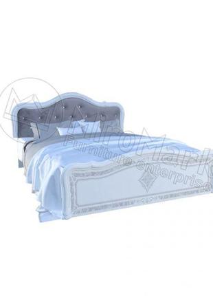 Кровать Луиза 1,6 люкс с изножьем, без каркасу