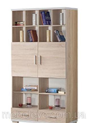 Шкаф для книг, библиотечка дуб Сонома