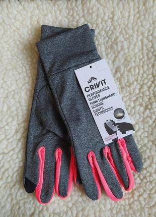 Спортивные утепленные сенсорные перчатки для активных видов сп...