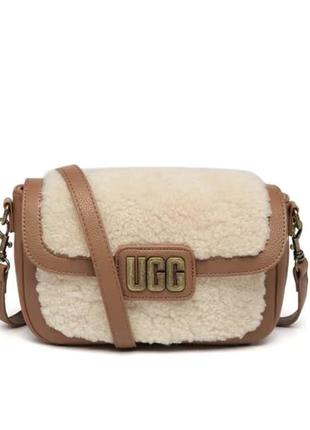 Супер мегакрута сумка ugg із натуральної шкіри