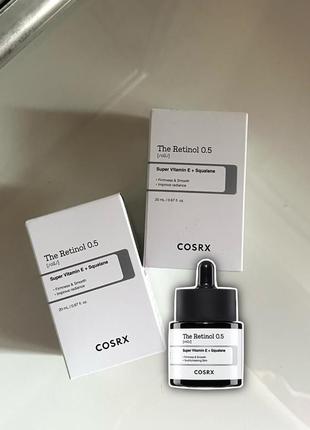 Cosrx the retinol 0.5 oil олія для обличчя з ретинолом 0,5% 20мл