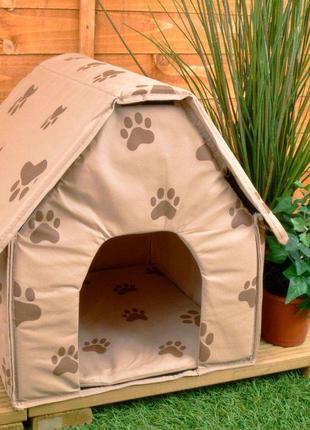 Домик для собак и кошек portable dog house уютная будка для ва...