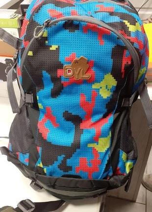 Туристический рюкзак на 50 л "пиксель радужный" | походный рюк...