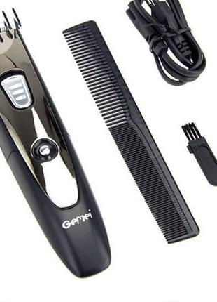 Машинка для стриження волосся й бороди бритва тример Pro Gemei...