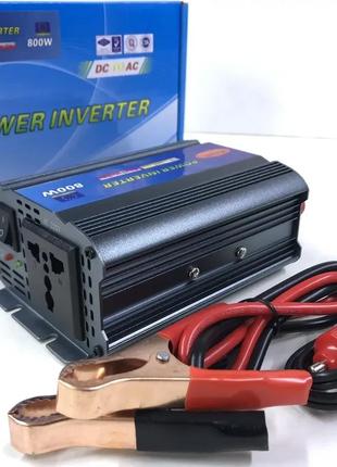 Преобразователь напряжения инвертор Wimpex Power Inverter 800W...