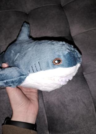 Мягкая игрушка акула 30 см для детей и взрослых