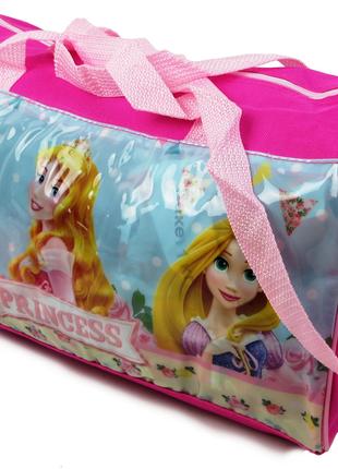 Спортивная детская сумка для девочки PASO Princess 17L Розовая