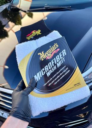 Перчатка для ухода за автомобилем Meguiar's Microfiber Wash Mitt